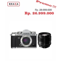Fujifilm XT3 / X-T3 Body Kit XF 56mm F1.2 Silver