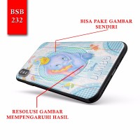 CASE DUMBO REALME C3 3PRO BACK CASE GLASS KACA AURORA GLASS RAINBOW
