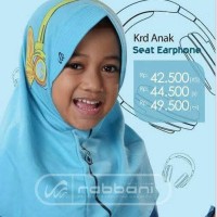 Kerudung Rabbani Anak Terbaru, Jilbab Bergo Instan Anak Diskon