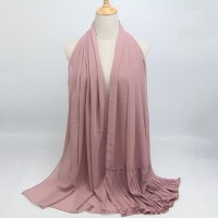 JILBAB PASHMINA IMPOR SIFON PLISKET