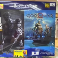 PS 4 SONY PLAYSTATION 4 PRO 1 TB BUNDLE 2 GAMES