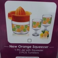 Perasan jerik plus gelas kaki