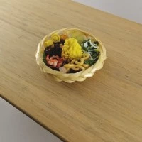 Magnet kulkas Miniatur Tumpeng