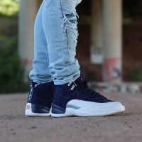 SEPATU NIKE AIR JORDAN 12 INTERNATIONAL FLIGHT PREMIUM ORIGINAL