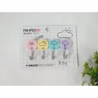 Gantungan Hook Awan Weather Isi 4