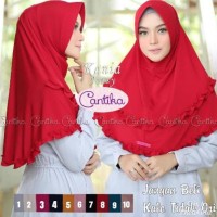 banting harga HIJAB INSTAN KANIA JERSEY ORI BY CANTIKA TERBARU