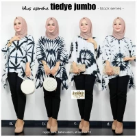 ATASAN BLUS BATIK ASEREHE TIEDYE