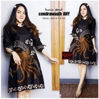 Tunik Batik Serut Cendrawasih AHY
