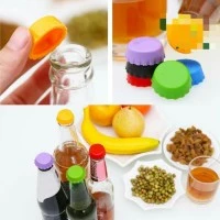 tutup botol silikon 1pcs