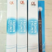 QL fashion eyeliner black waterproof