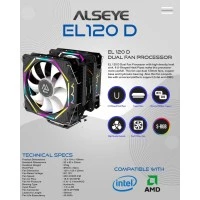Fan Alseye EL120D RGB