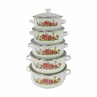 Reoona Panci Enamel Set isi 5 pcs