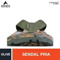 Eiger Ugimba Pinch Camo Sandals - Olive