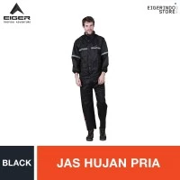 Eiger Riding Rexon Rainsuit - Black
