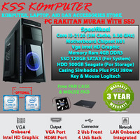 Jual [Baru]Komputer/PC Rakitan i3 + SSD Makin Ngebut dalam