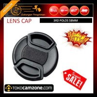 Universal Lens Cap 58mm
