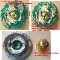 Jual beyblade heaven pegasus b148 burst gt mainan  gasing 