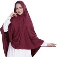 Jilbab Wanita Khimar Syar'i Jumbo Simple Pet Promo Murah