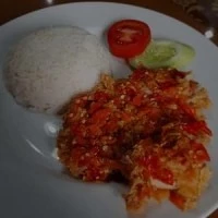 nasi ayam geprek