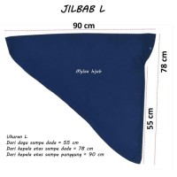 Ternama Jilbab Instan Serut Anak Sekolah Atau Dewasa Bahan Kaos Murah