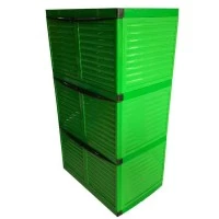 lemari plastik 3susun