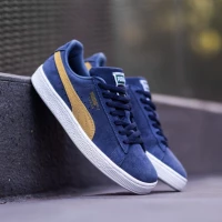 SEPATU PUMA SUEDE NAVY YELLOW