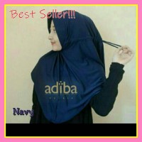 Hijab Syari Serut Polos Jokowi Jilbab Instan Diskon