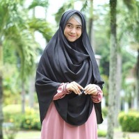 Jilbab Pashmina Instan Khadijah / Khimar Khadijah Diamond .