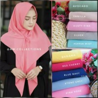 Jilbab Khimar Instan Segitiga Tali Kerudung Pashmina Fashion Wanita