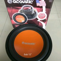 subwoofer acoustic 12 inch