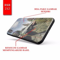 CASE PUBG REALME C3 3PRO BACK CASE GLASS KACA AURORA GLASS RAINBOW