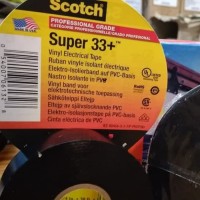 ISOLASI KABEL HITAM 3M SCOTCH 33