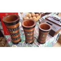 Tilavie Set 3in1 Vas Bata - Kayu