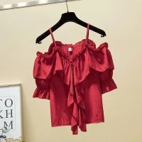 SABRINA RUFFLE TOP