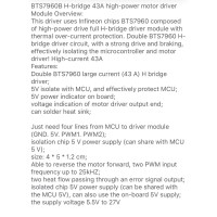 Jual BTS7960 HIGH CURRENT MOTOR DRIVER H-BRIDGE MODULE FOR
