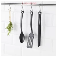 Set Isi 3 Perkakas Dapur Hitam gnarp
