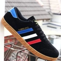 sepatu Adidas Hamburg hitam