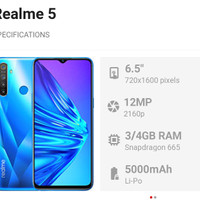 realme 5 3/64 resmi
