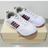 Jual Sepatu  Badminton  Kodachi AR Putih Merah Jakarta 