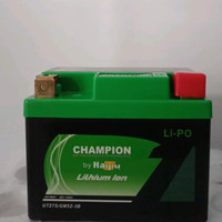aki lithium champion hijau haiju