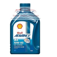 Jual Shell Advance AX7 SCOOTER 10W-30 Synthetic 4T Oli ...