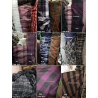 Jual Bahan Kain  Flanel Wool Cotton Katun Kotak  Kotak  