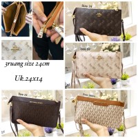 clutch selempang 3 ruang medium