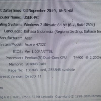 mobo laptop acer 4732z