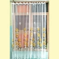 GORDEN VITRAGE WARNA MOTIF BUNGA