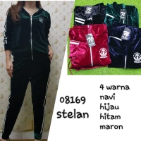 Stelan Jaket Celana Bludru Import