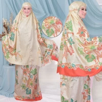 Mukena Agnes Mukena Kembang FREE Tas