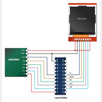 Jual 1.44 inch Serial 128*128 SPI Color TFT LCD Module for