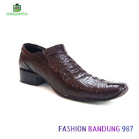 Jual Sepatu  pantofel  pria  lancip  kulit asli sepatu  formal 
