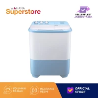 Sharp Mesin Cuci Twin Tube 7.5 KG - ES-T79SJ BL